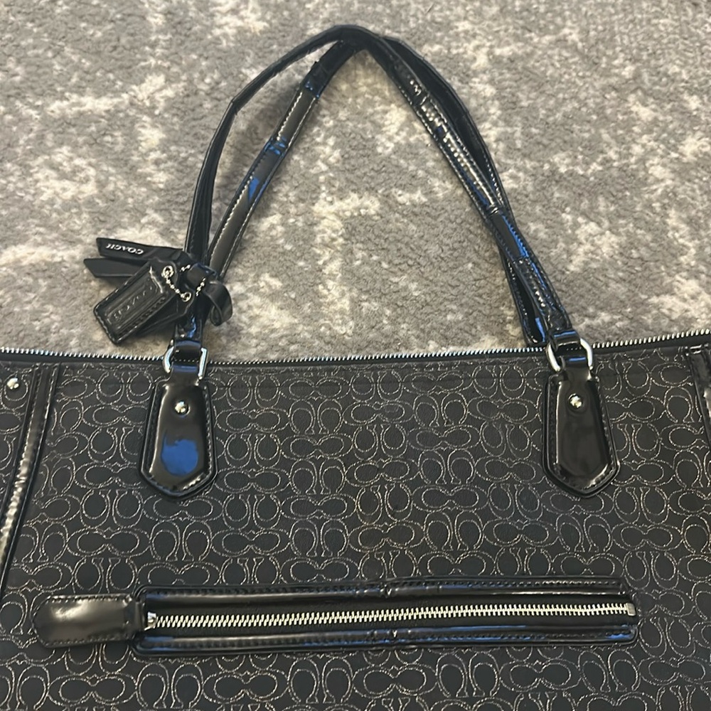 Coach Patterned Tote Bag - Picture 5 of 16